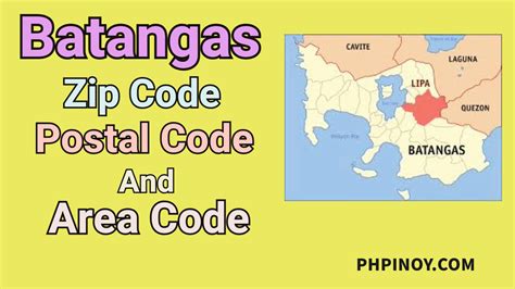 zip code lobo batangas